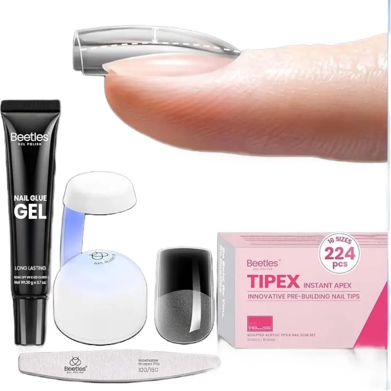 Beetles Tipex Instant Apex Nail Tips Kit