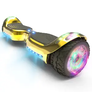 Hover Star Hoverboard with LED Lights and Bluetooth Speaker, Self Balancing Scooter with 7" Flashing Wheels, Gifts for Kids