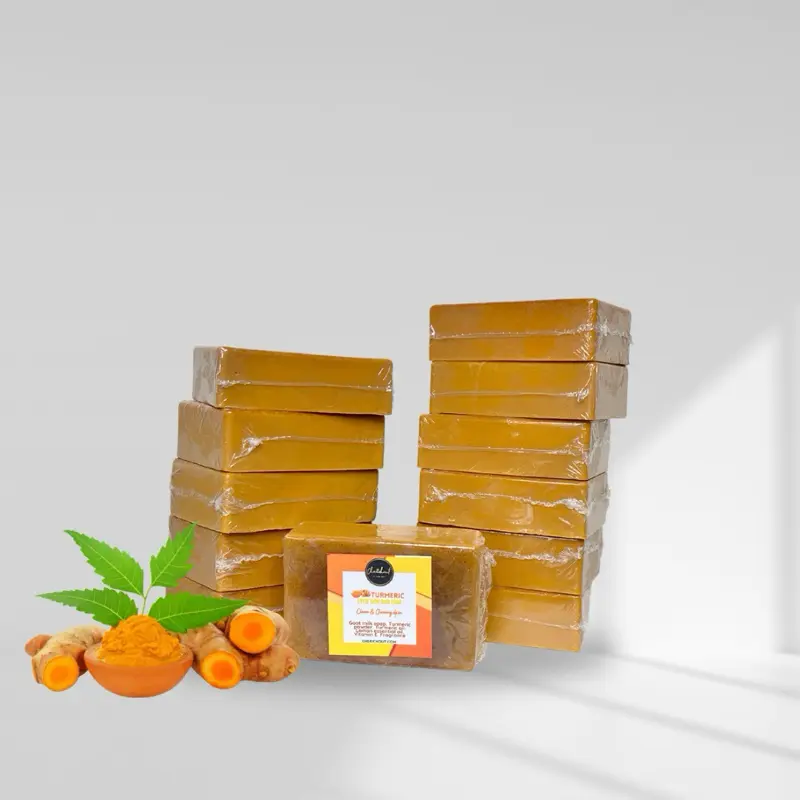 Cherichout Even Skin Turmeric - 12 Soaps for a natural glow  Gentle for  Daily use. Cleansing