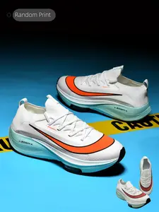 Unisex White-Gray Versatile Streamline Platform Casual Shoes, Light Trendy Multi-Wear Style, White-Gray Versatile Design + Streamline Decor Detail + Platform Structure, Strong Style Adaptability & Sleek Design , Ideal for Daily Social & Leisure Styling