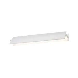 Aileron 24-Inch LED Wall Sconce with Adjustable Shade for Versatile Direct and Indirect Lighting