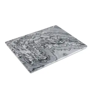 Koville Natural Marble Rectangle Pastry Board-Monte Grigio