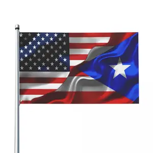 United States flag, 2026 United States commemorative flag, combination of multiple national flags, 210D ultra-high strength nylon, suitable for indoor and outdoor use, flagpole not included, single-sided flag