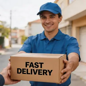 Professional courier delivers to your door with a smile, get your package delivered lightning-fast, reliable and secure throughout the whole process, worry-free shopping!