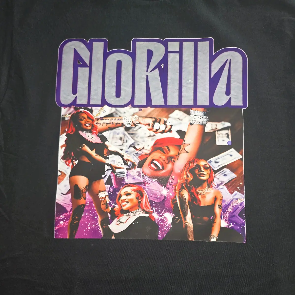 Glorilla Women's Cotton T-Shirt - Top Quality - Short Sleeve - Comfortable - Crewneck, Summer, Shortsleeve, Streetwear, Womenswear, Tshirt