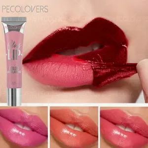 1PC Tear Off Liquid Lip Gloss Long-lasting Moisturizing,Smudge-Proof Matte Velvet Lip Stain Glossy