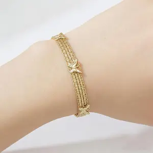 Butterfly Friendship Bracelet 2026 – Cute Dainty Design, Must-Have Bestie Gift & Valentine's Day Surprise for Women, Meaningful BFF Jewelry