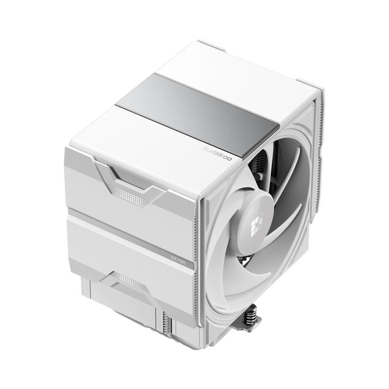 Sudokoo SK700 WHITE AM5-Focused CPU Cooler with 220W Heat Dissipation 3 ...