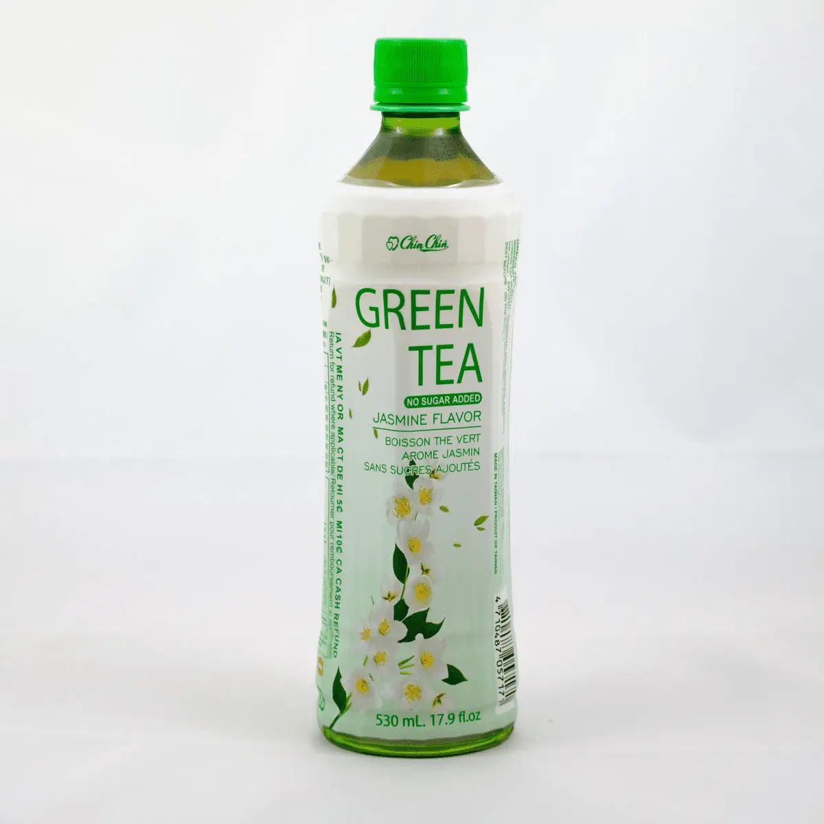 Chin Chin Green Tea Jasmine Flavor No Sugar 530ml