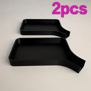 2Pcs Portable Small Funnel Parts Jewelry Tray, Desktop Ornament Organizer, Multi-Use Storage Dish, Ideal for Small Components