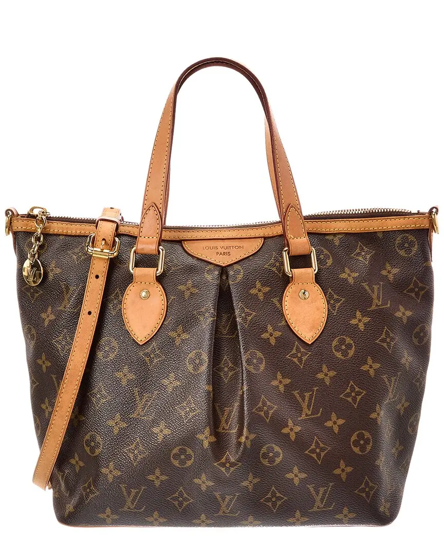 Louis Vuitton Brown Monogram Canvas Palermo PM (Authentic Pre-Loved)