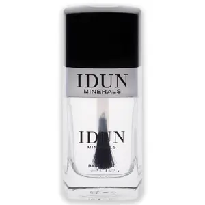 IDUN Minerals Nail Polish - Long-Wear, High-Shine Vegan Formula - Infused With Vitamins And Sweet Almond Oil - Prevents Cracking And Protects Nails - Even Lacquered Result - Kristall - 0.37 Oz