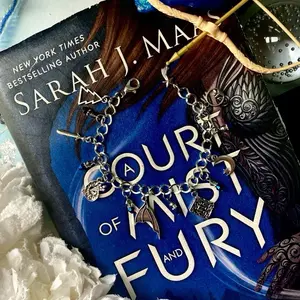 A Court of Mist and Fury Inspired Charm Bracelet, Booktok, ACOTAR Jewelry