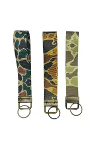 Old School Duck Camo, Key Fob Wristlet, Wrist Lanyard Keychain, Short Wrist Lanyard, Key Holder Accessories, Unique Keychain, Trendy Car Accessory