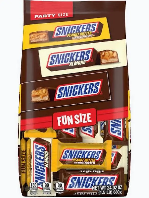 Snickers Fun Size Variety Pack – Party Size, 24.02 oz Snickers Fun Size Variety Pack – Party Size, 24.02 oz