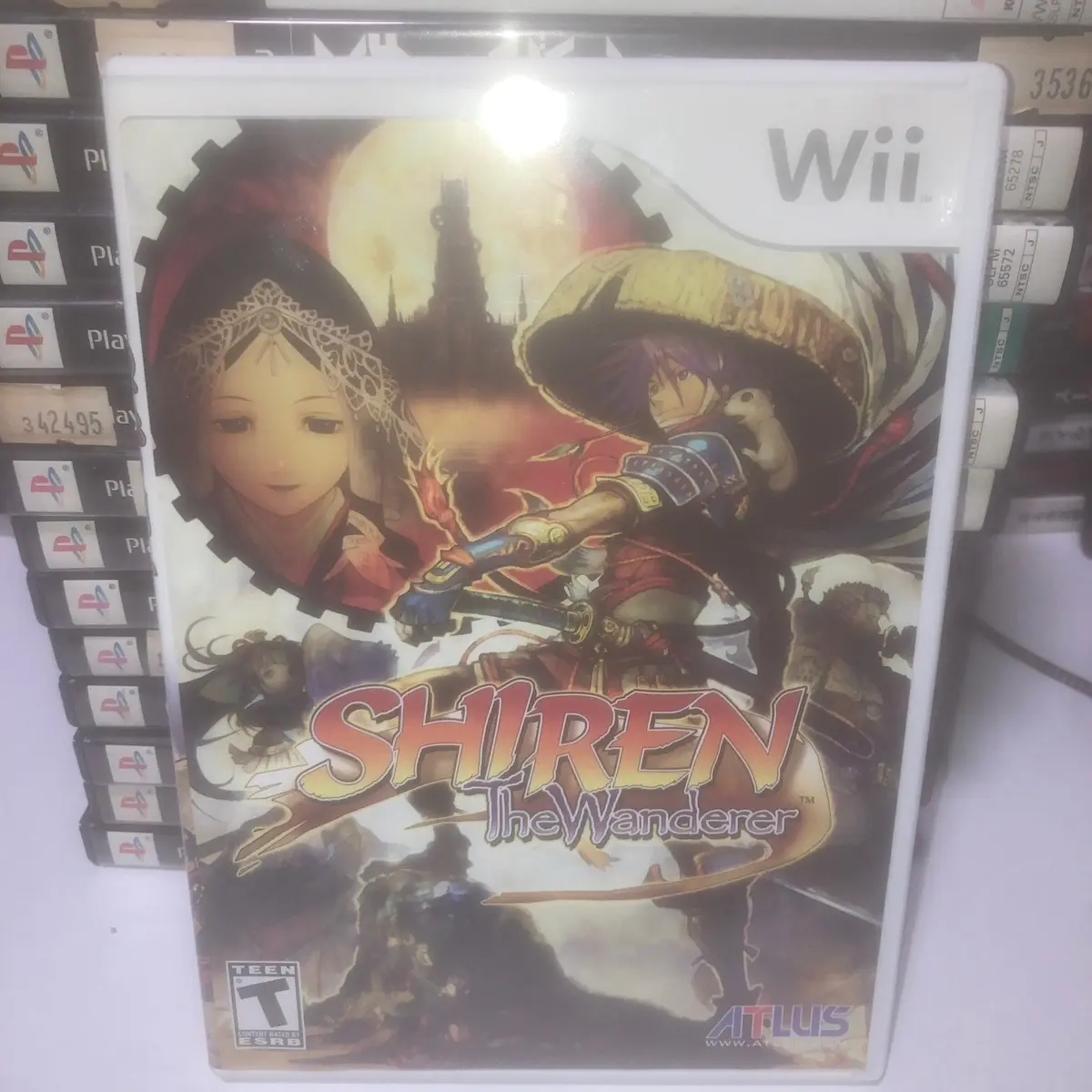 Shiren The Wanderer Complete in Box Wii Game. Rare Atlus Adventure Game!