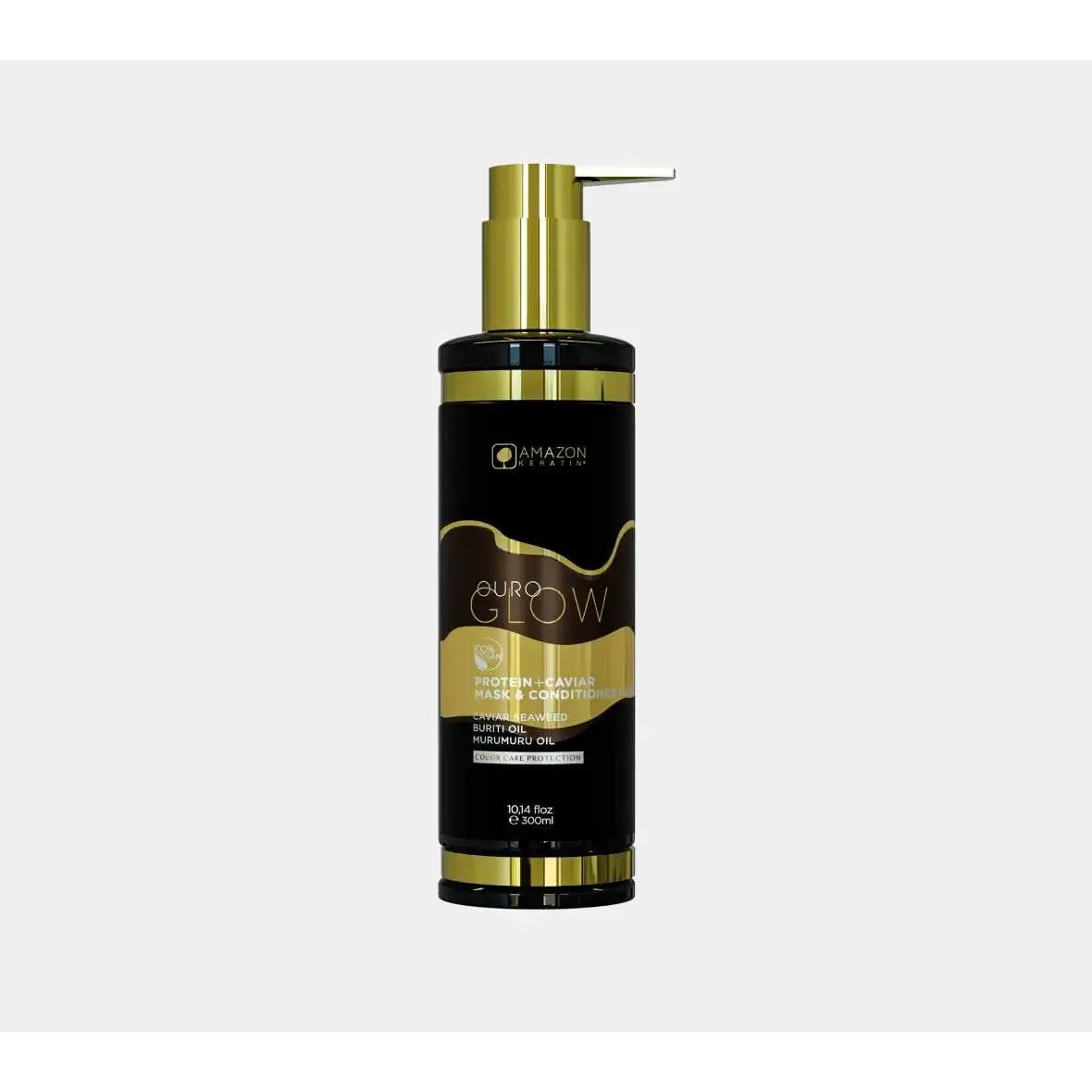Proteína + Máscara de Caviar & Acondicionador - Ouro Glow