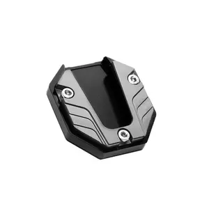 Motorcycle Side Stand Enlarger, Universal Motorcycle Side Stand Plate, Motorcycle Accessories for Bicycle Touring Cruiser, Motorbike, Motorcycle Parts