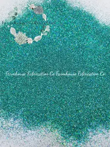"Ultramarine" / Holographic Glitter / Polyester Glitter / Tumbler Glitter / Ultra Fine Glitter / Teal Holographic Glitter