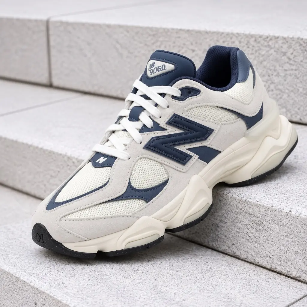 New Balance 9060 Linen Navy Men's Fashion Sneaker New