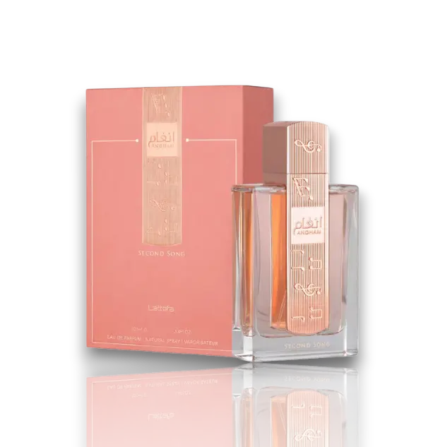 Lattafa | Angham | Second Song | Women's Fragrance | 100 ML 3.4 OZ | Eau De Parfum | Pear Blossom - Bergamot