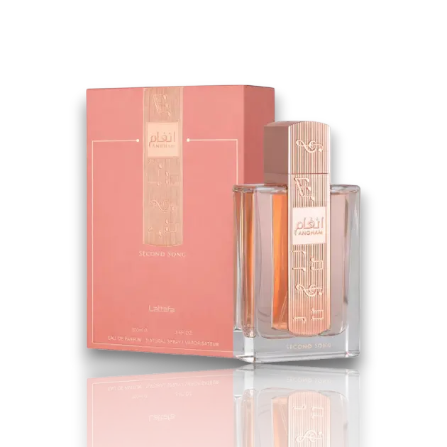 Lattafa | Angham | Second Song | Women's Fragrance | 100 ML 3.4 OZ | Eau De Parfum | Pear Blossom - Bergamot
