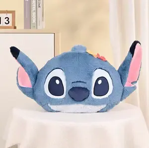 MINISO Cute Stitch Plush Pillow Doll Toy for Sleeping, Girls' Disney Plush Toy, Stitch Doll Gift  075