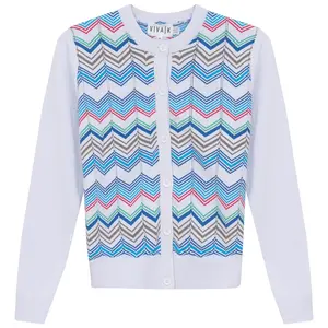 Crochet Multicolor Cardigan