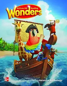 USED Book - Reading Wonders Literature Anthology Volume 4 Grade 1 by McGraw Hill (Paperback) - english