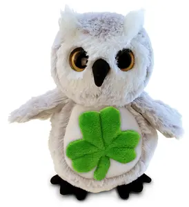 PLUSH SHAMROCK - SUPER-SOFT PLUSH - OWL