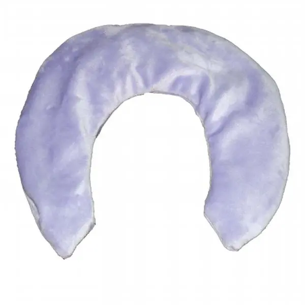 Herbal Concepts HCCONL Suede Herbal Neck Wrap - Lavender, Cooling, Comfy Shearling, Neck Support, Body-Contouring, Microwave-Heatable, Muscle Relief Therapy Wrap