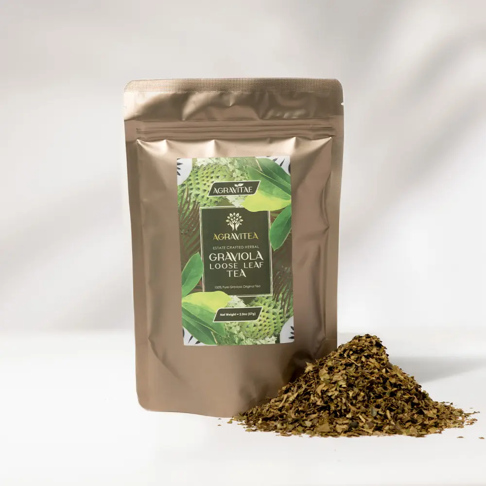 Agravitea Estate Crafted Herbal Graviola Loose Leaf Tea