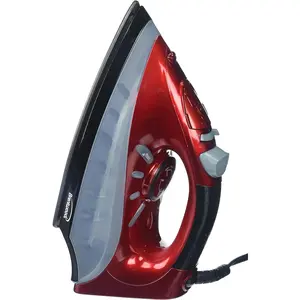 Brentwood MPI-61 Non-Stick Steam Iron, Red