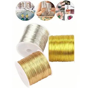 Flexible & Transparent Nylon Bead Rope, Beading Wire for DIY Jewelry Making, Handmade Hairpin Winding, Jewelry Weaving & Shaping