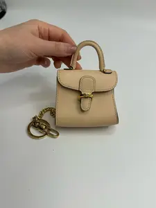 Pre-owned delvaux Pink Brillant Bag Charm Exquisitely Petite