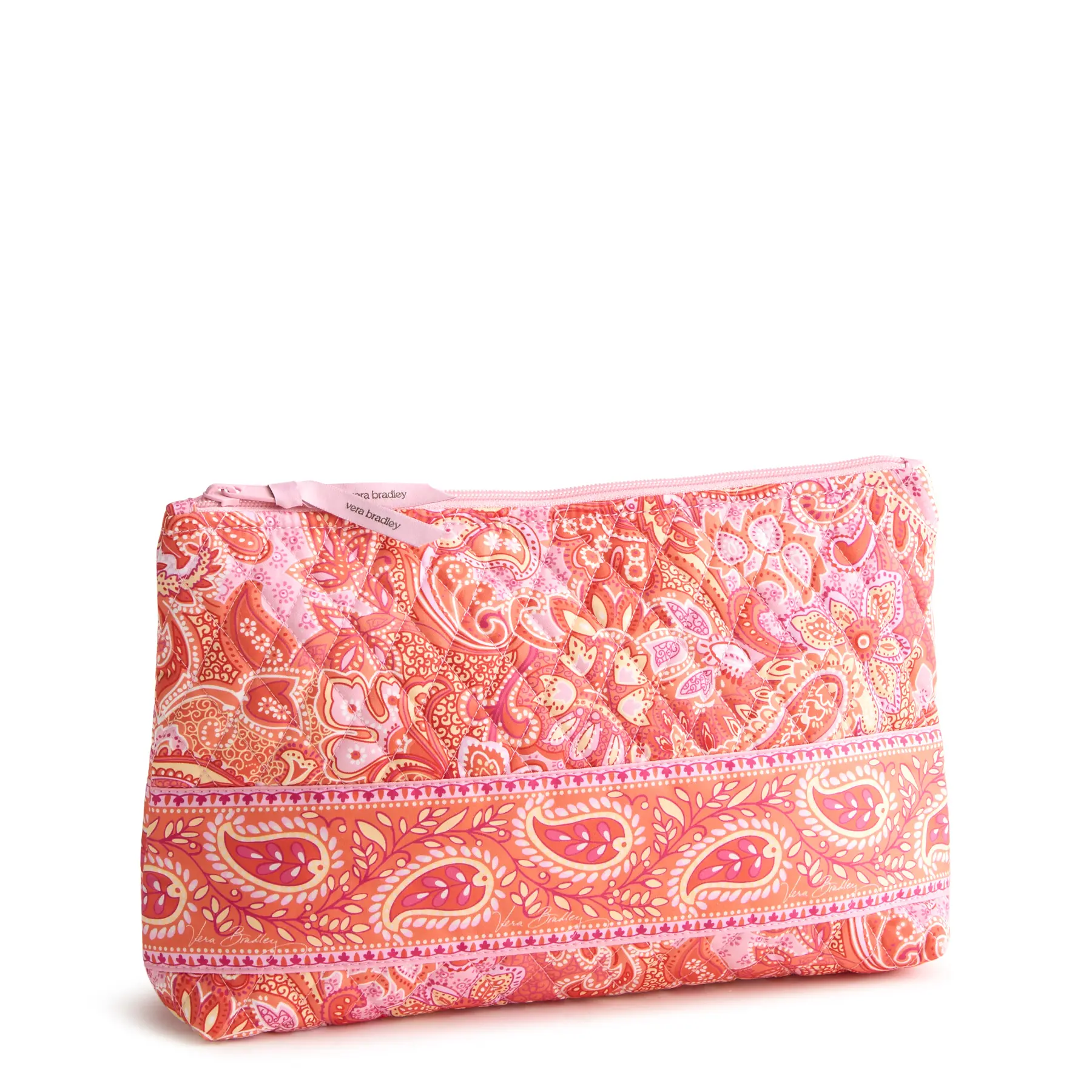 Vera Bradley Women's Premium Cotton Large Pouch