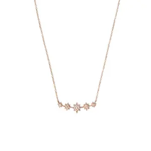 ANZIE Aztec North Star Mini Bar Necklace