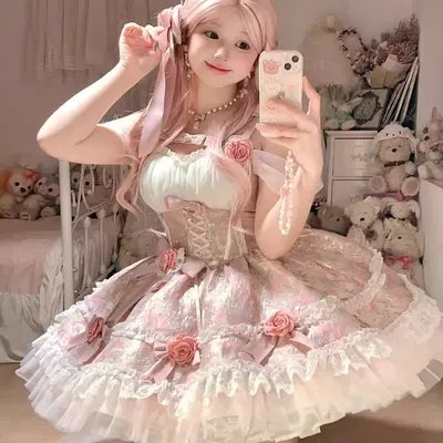 Harajuku Barbie Dress TikTok Shop