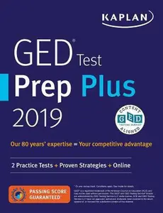 USED-GED Test Prep Plus 2019: 2 Practice Tests + Proven Strategies + Online by Van Slyke, Caren (Paperback)