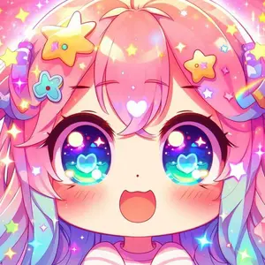 5D DIY Full Drill Round Diamond Painting - Diamond Art Craft Kit Cartoon Girl, Stars, Rainbow Mosaic, Canvas - DIY Decor, Home Wall Art, Perfect for Halloween, Christmas, Independence Day, Birthday and Anniversary Gifts