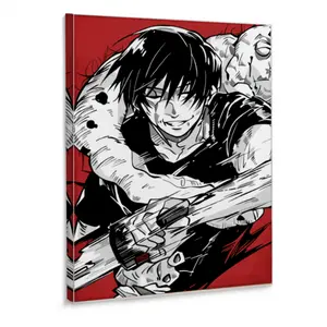 [Anime Canvas Art] Frameless Anime Assassin Canvas Art Poster |   Perfect Gift for Anime Fans, Anime Accessories