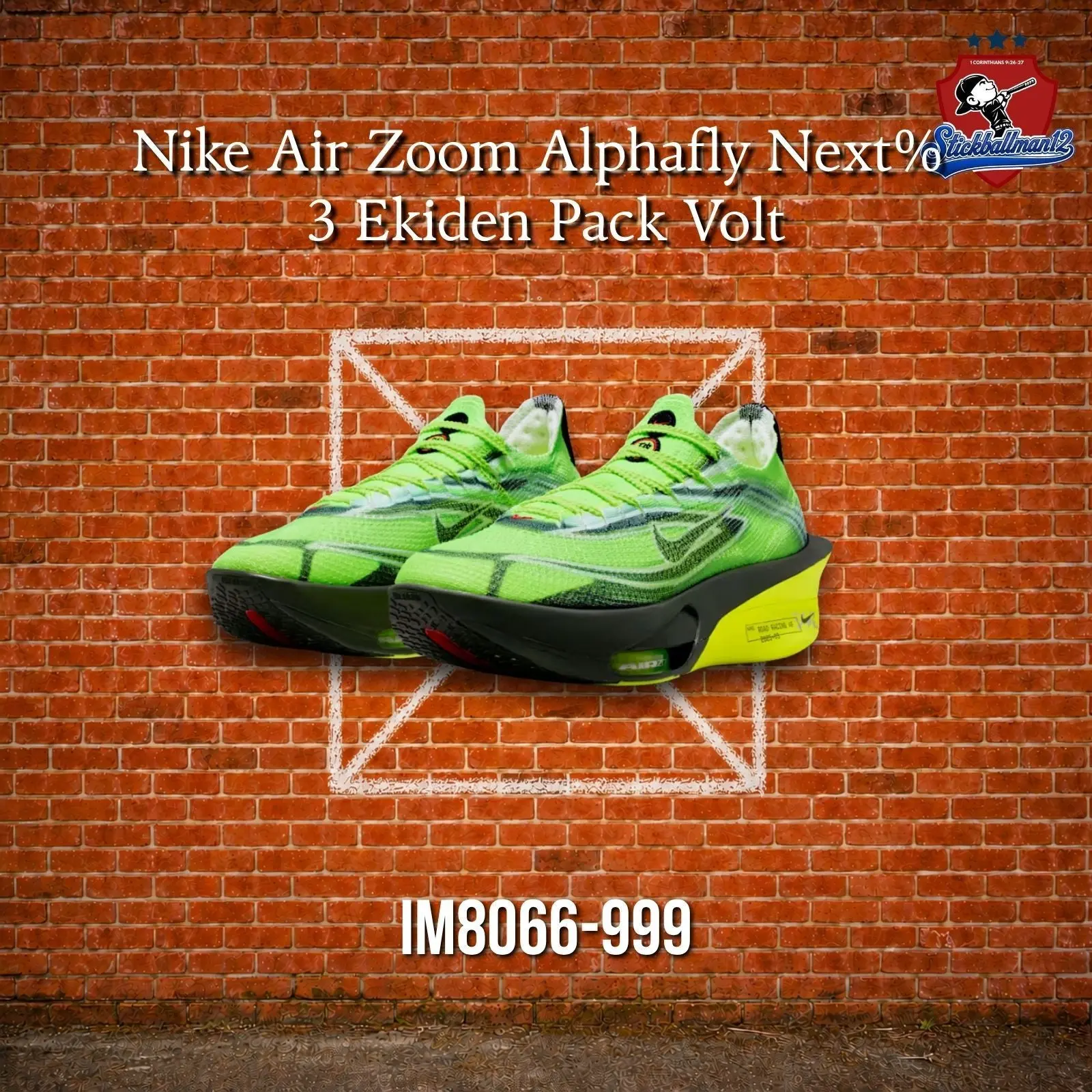 Nike Air Zoom Alphafly Next% 3 Ekiden Pack Volt - IM8066-999
