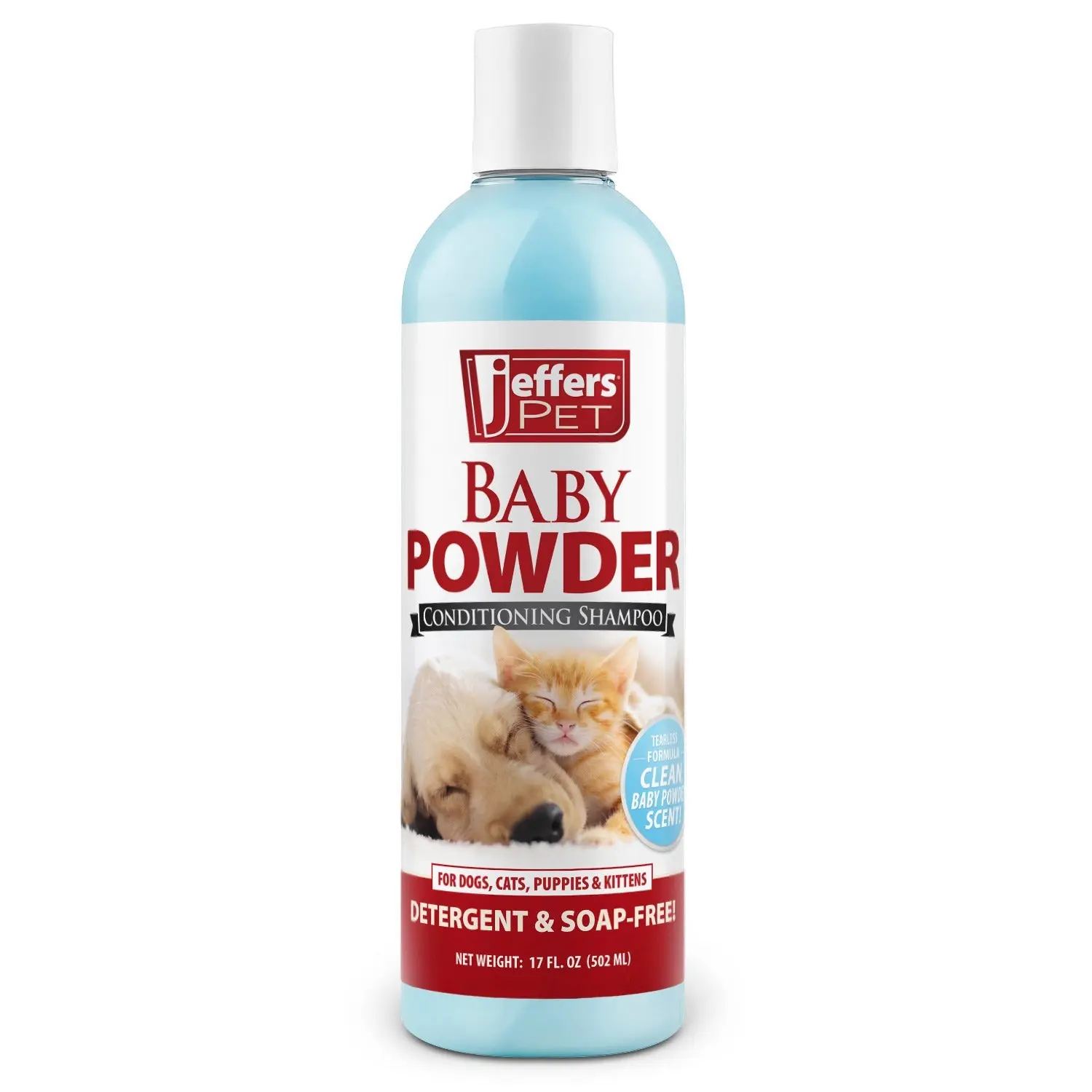 Jeffers Pet Baby Powder Tearless Conditioning Shampoo for Puppies and Kittens Jeffers Pet Baby Powder Tearless Conditioning Shampoo for Puppies and Kittens
