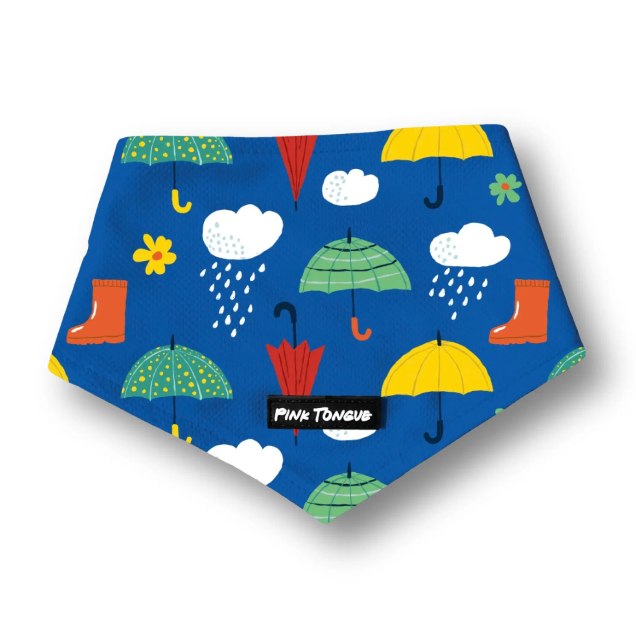 Rainy Day Dog Bandana | Cute Spring Bandana
