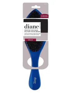 Diane Blue Prestige 100% Boar Military Wave Brush #D1727