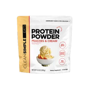 Protein Powder: Peaches & Cream (10 Serving Bag)