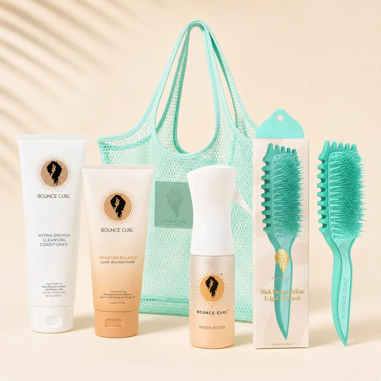 Beach Bundle by Bounce Curl (Summer Curl Care: Cleanse, Hydrate, Refresh & Define Curly, Wavy, or Coily Hair)