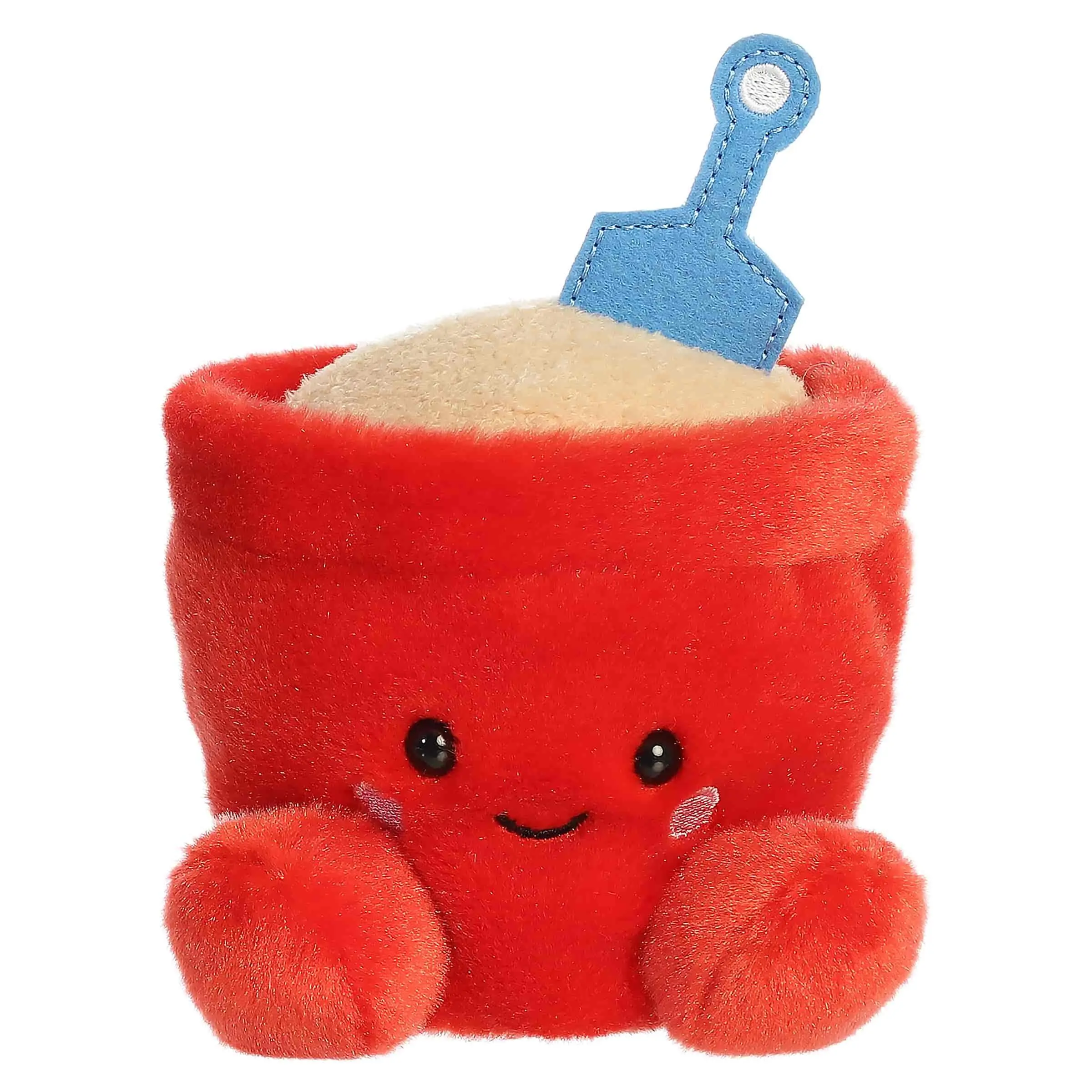 Palm Pals Adorable June Sand Bucket 4 inch Mini Soft Plush Collectable Stuffed Animal
