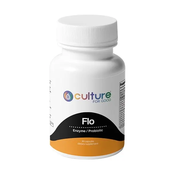 Flo - Digestive Enzyme and Stabilized Probiotic for a Healthier Lifestyle and Better Digestion