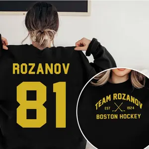 [Sale Up To 60%] Stylish Tom Team ilya Rozanov 81 Vintage Sweatshirt, Hudson Williams Connor Storrie Shirt, Boston Hockey Hoodies